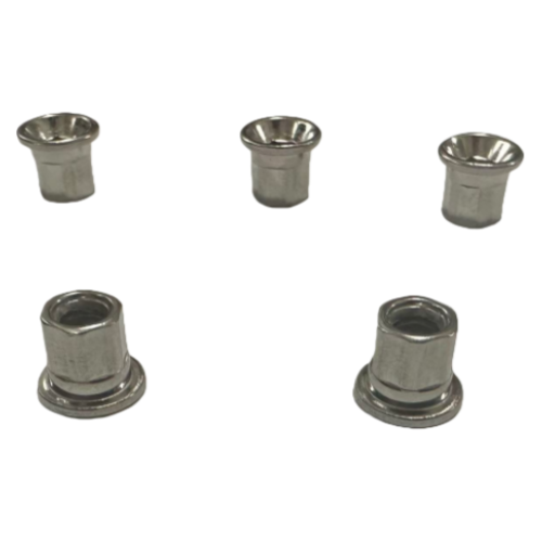 内外六角穿孔台阶卡扣钉

